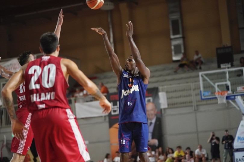 Una solida Novipiu' è sconfitta di misura nel primo test di pre-season a Castelletto Ticino contro l'Armani Milano