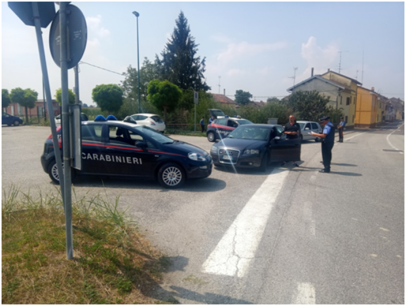 Concitato inseguimento a Valenza: fermato un irregolare