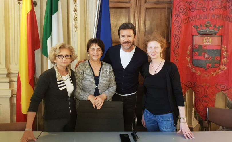 Anche l'attore Paolo Conticini in campo per 