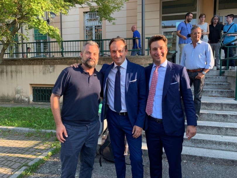 Riboldi dopo la visita di Cirio: «Fiducioso nel rilancio del nostro territorio»