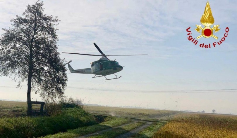 Ancora nessuna traccia dell'uomo scomparso a Crescentino