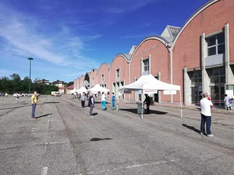 Al Palafiere il 4 per cento (su 1500 persone) è positivo