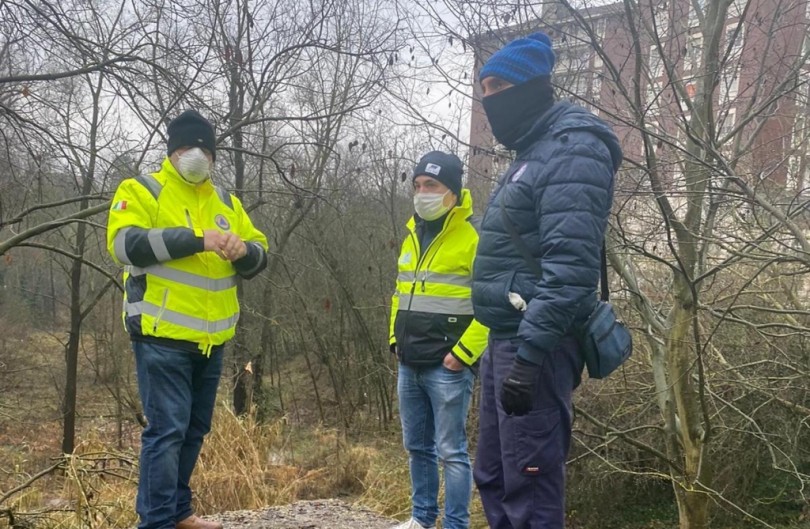 Voragine Banda Lenti a Valenza: nessun danno alla rete fognaria