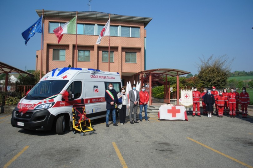 Un nuovo mezzo ed una sedia robotizzata per la CRI di Casale Monferrato