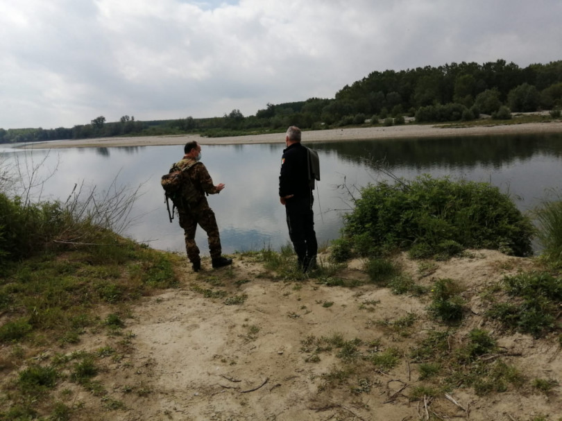 VIDEO - Fatta brillare la bomba ritrovata nel Po a Frassineto