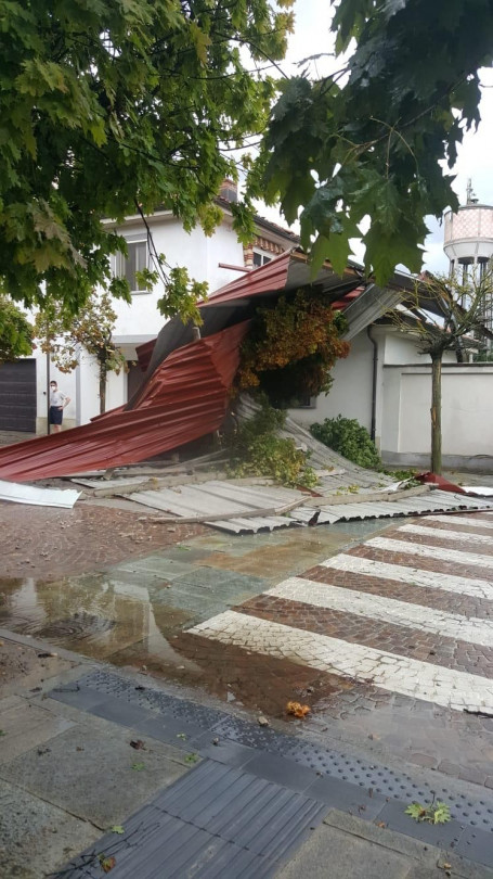 Maltempo: ingenti danni anche a Trino