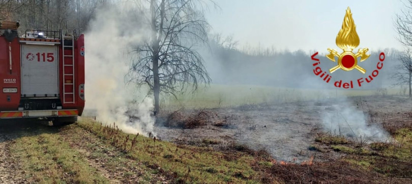 Ancora incendi a Viarigi