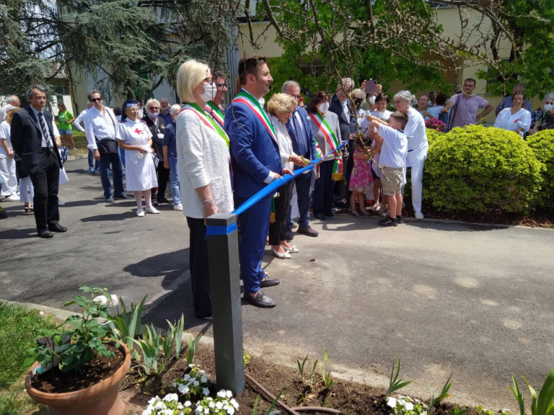 Inaugurato il nuovo giardino dell'Hospice di Casale
