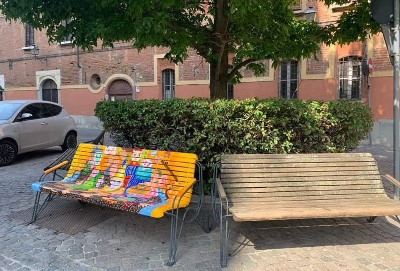 Valenza: una panchina per Pier Paolo Prandi