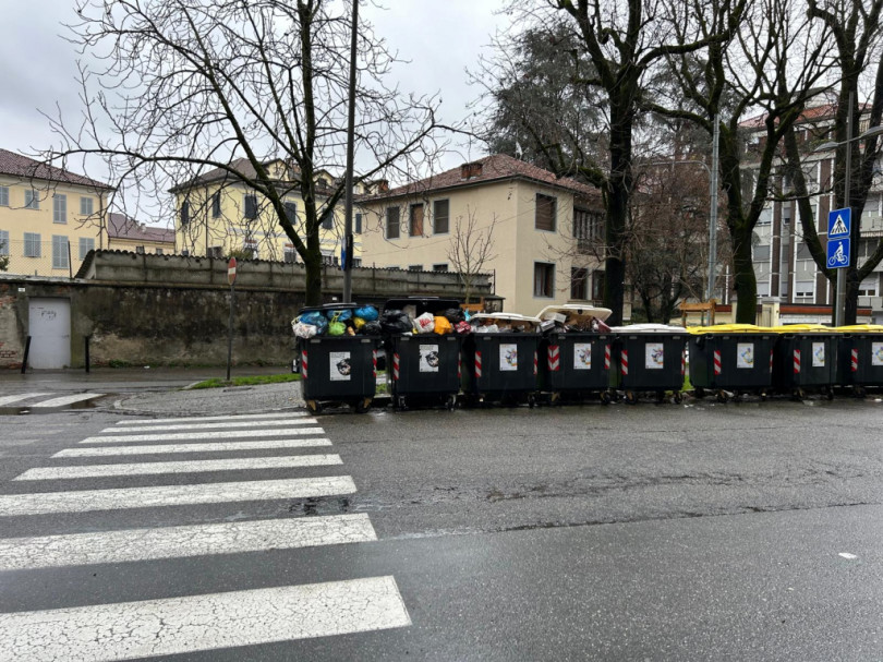 Un carico di rifiuti prenatalizi