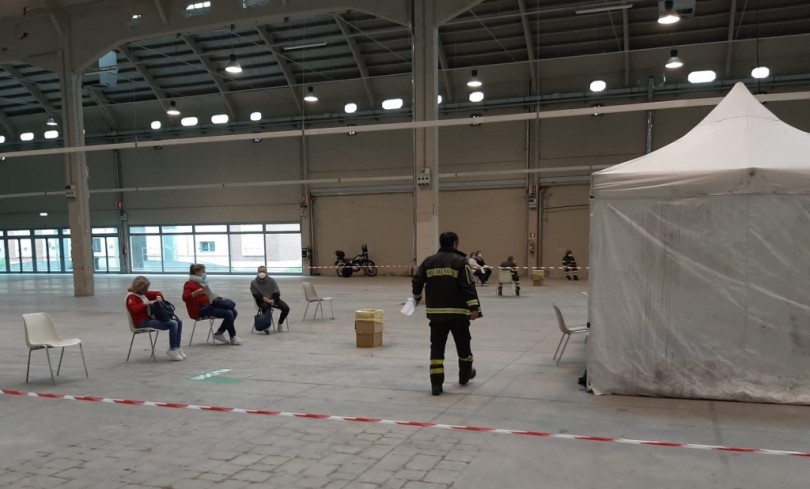 Iniziati i test sierologici al Palafiere di Casale