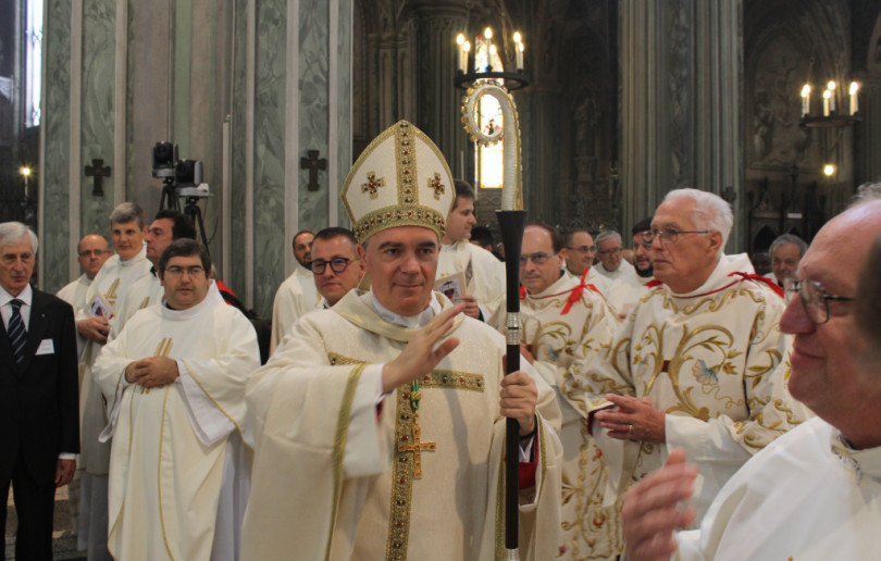 Casale in festa per l'arrivo del nuovo vescovo