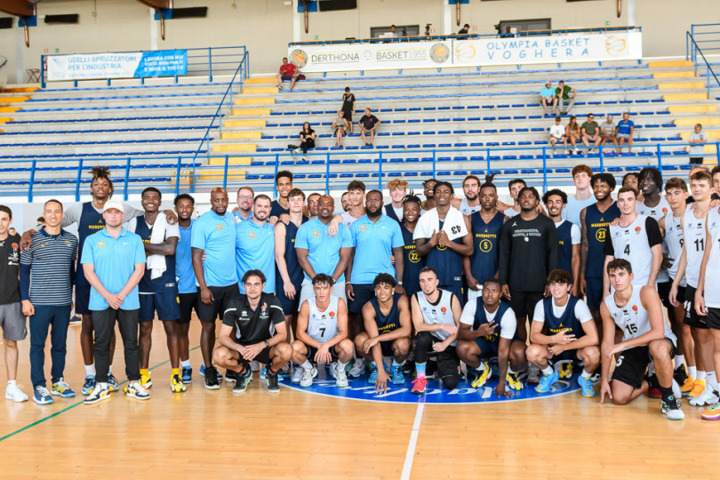 Lo juniorino Pietro Avonto nella formazione che ha affrontato il College Marquette