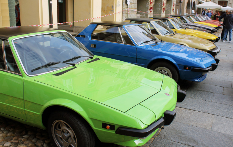 Raduno automobilistico della X1/9 a Moncalvo