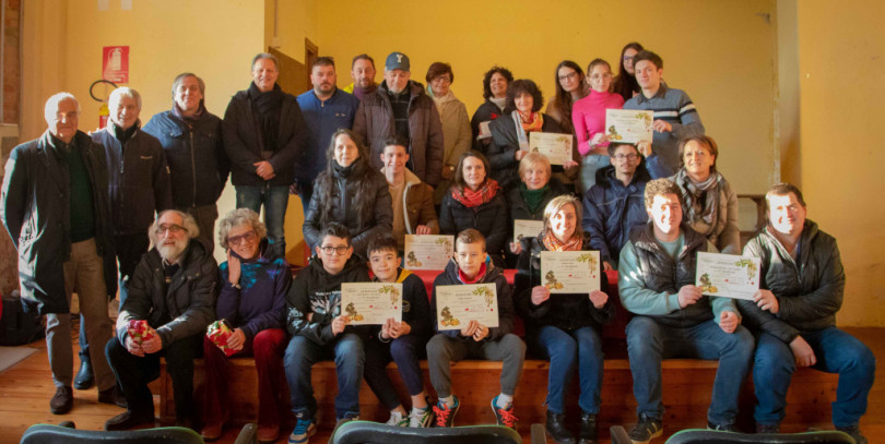 A Murisengo la premiazione del concorso natalizio