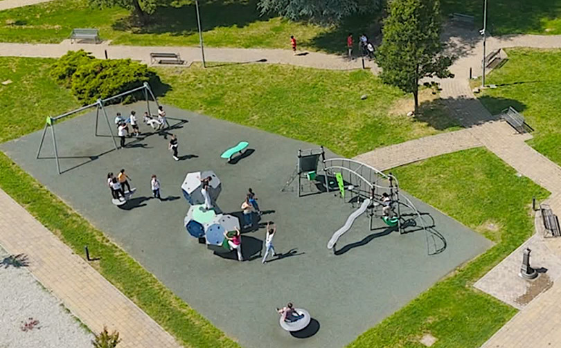 Trino, il parco del rione Fusa restituito alla città