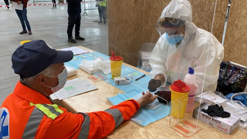 Coronavirus: al Santo Spirito un decesso e due nuovi ricoveri. Al PalaFiere via ai primi 1000 test sierologici