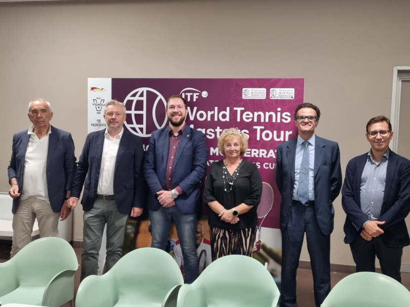 VIDEO - La presentazione dell'Itf Masters Tour 400 alla Canottieri