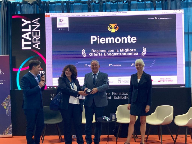 Al Piemonte l’Oscar del turismo enogastronomico in Italia  