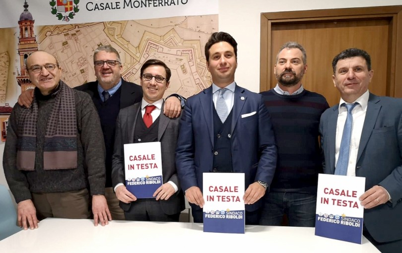 Presentata la candidatura a sindaco di Federico Riboldi: «Uniti si vince»