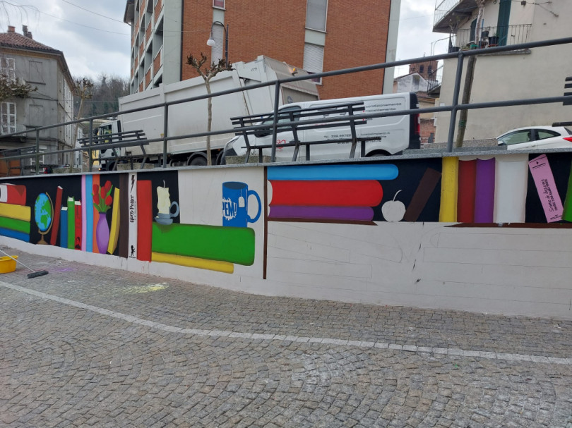Un murales per le donne che hanno donato parole al mondo