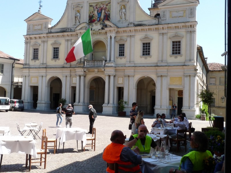 Una grande affluenza al Sacro Monte di Crea dopo il lockdown