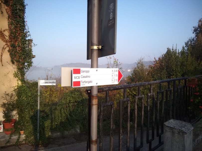 Nuova segnaletica e cartellonista sul percorso dei Castelli Bruciati