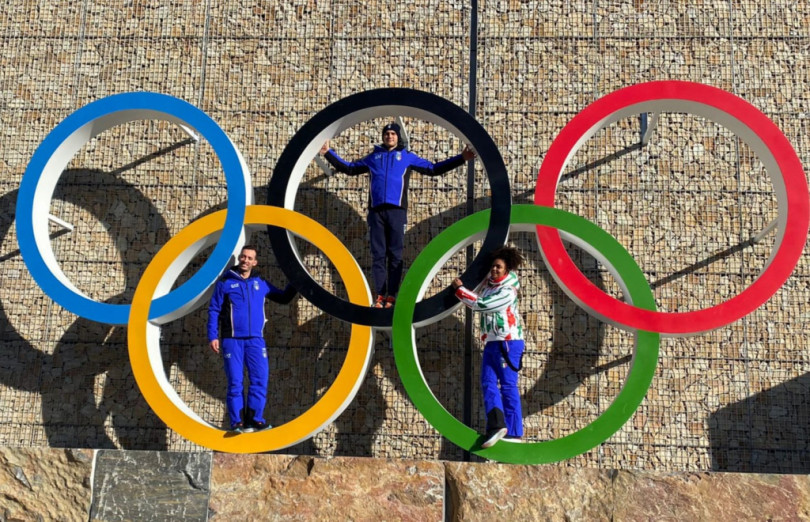 Alle Olimpiadi il tricerrese Amedeo Bagnis è 11° al termine delle prime due run di skeleton