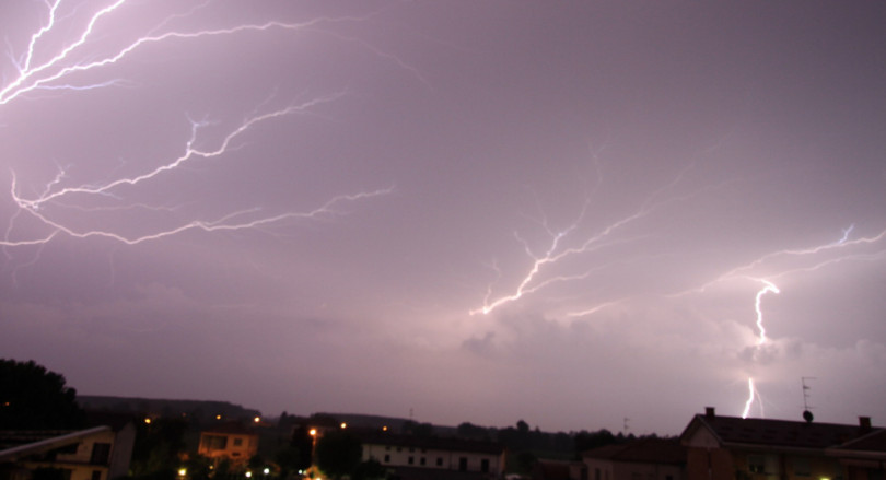 Allerta gialla per temporali in Monferrato