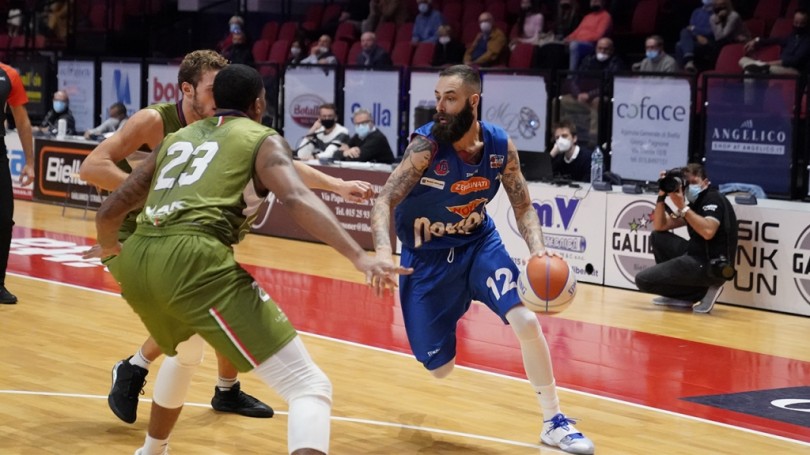 Al PalaFerraris allenamento congiunto tra Novipiù JBM e Pallacanestro Biella