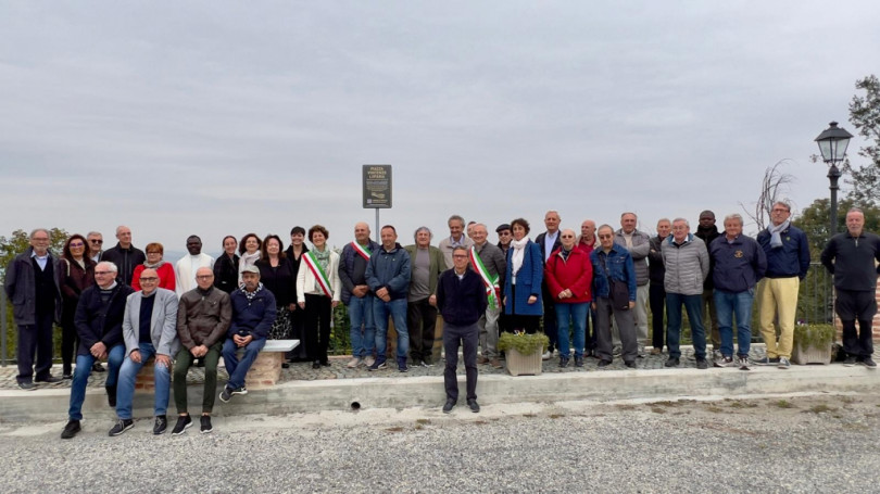 Treville, una piazza dedicata a Vincenzo Luparia