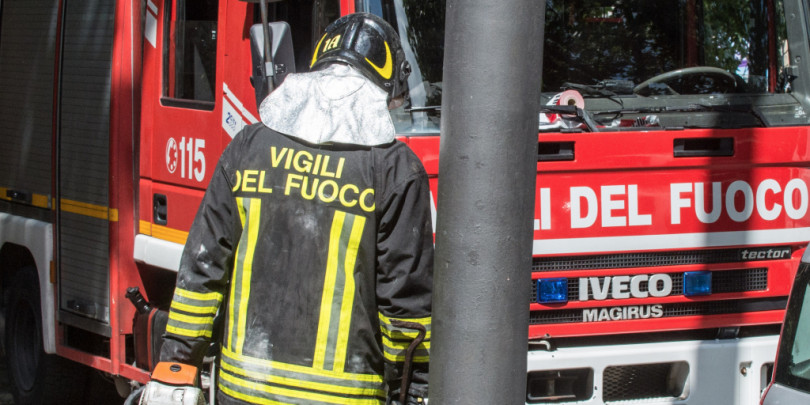 Grosso incendio a Cereseto: 4 ettari di terreno a fuoco