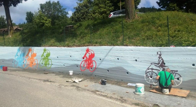 A Zenevreto si inaugura il murales firmato da Carrasco