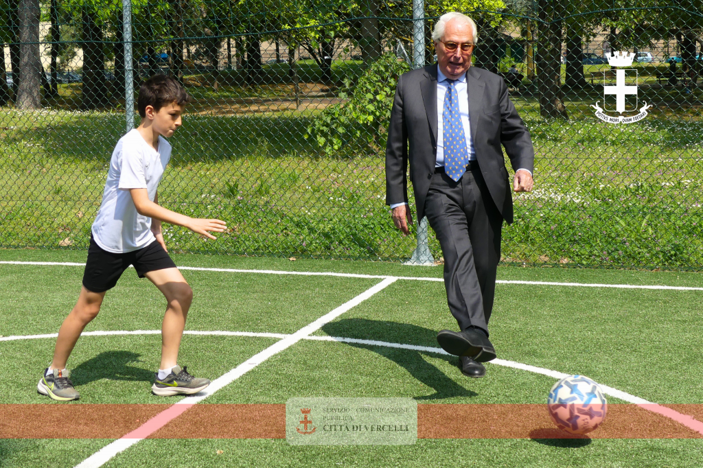 Vercelli: nuovi campi da basket e calcetto