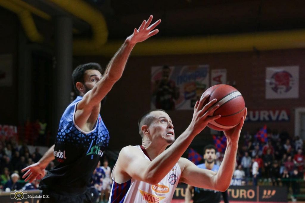 Novipiù insegue Agrigento di due punti all’intervallo di metà gara: 37-39