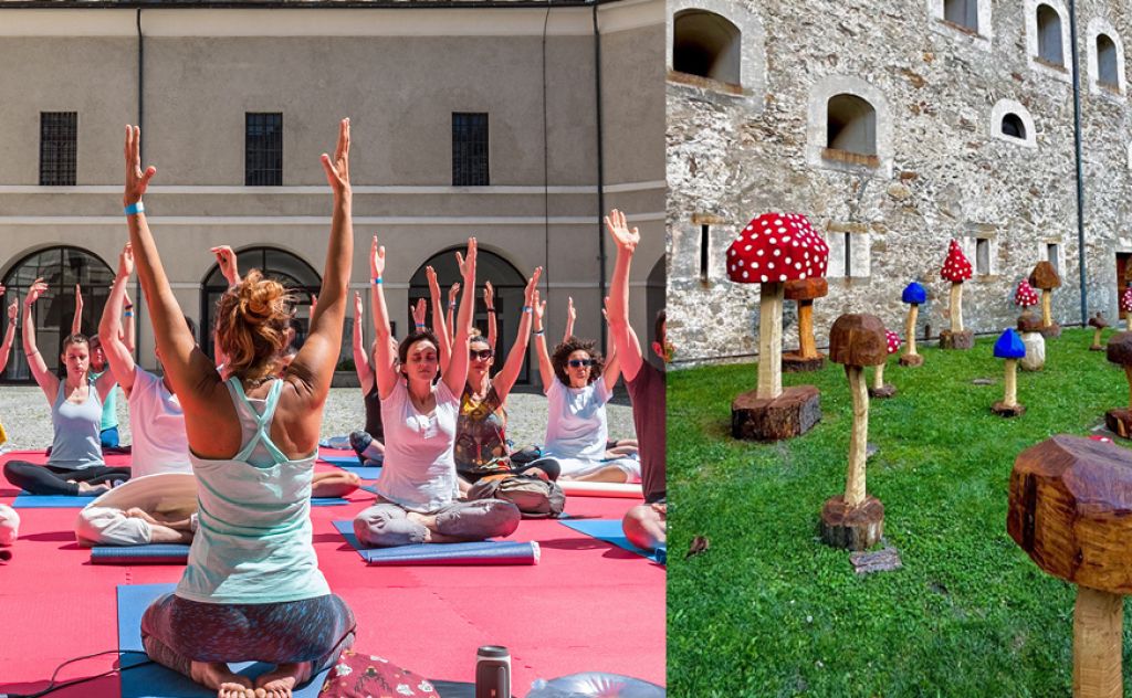 Yoga Day al Forte di Bard