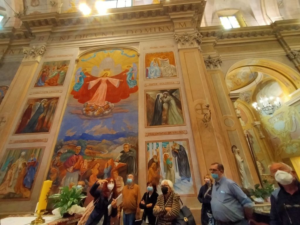 Il tour delle chiese a Balzola