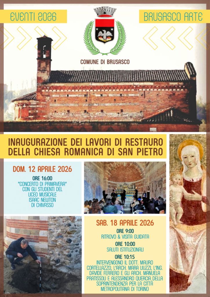 Brusasco, restauri a San Pietro