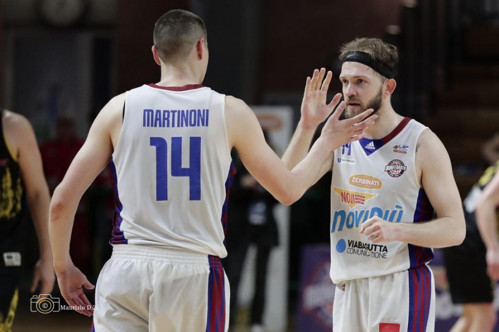 Gara-3 del play out: la Novipiù conduce 51-39 su Chieti all’intervallo di metà partita