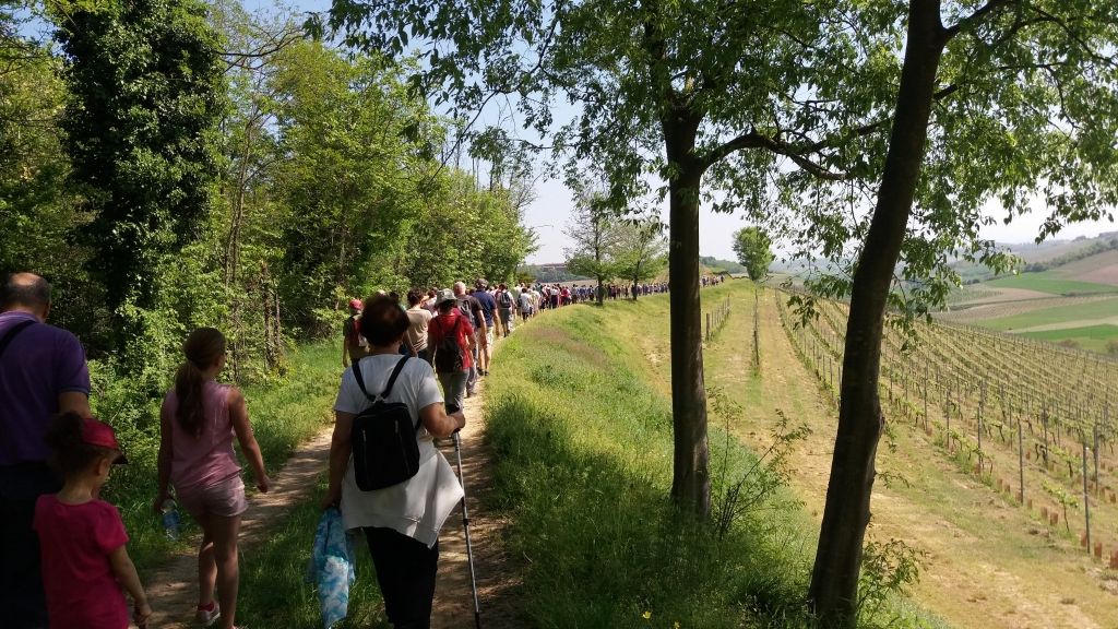 La  “Camminata della Resistenza”