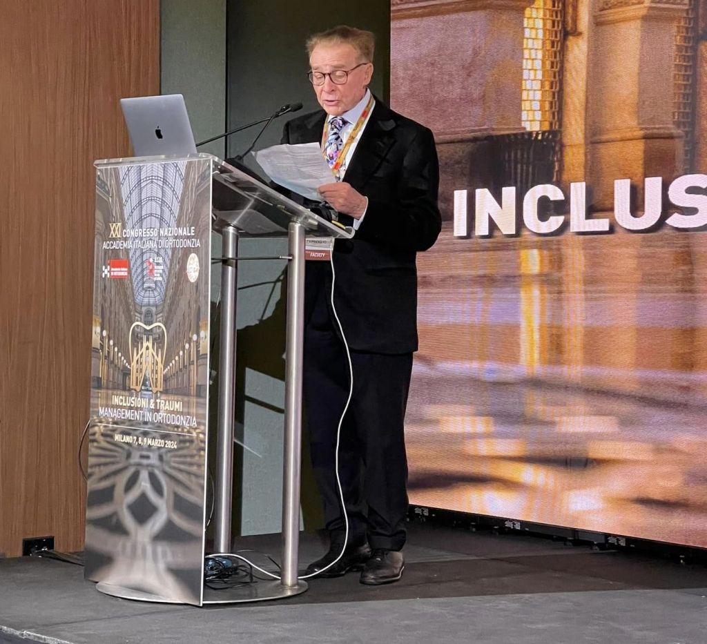 Prof. Damaso Caprioglio: premio alla carriera