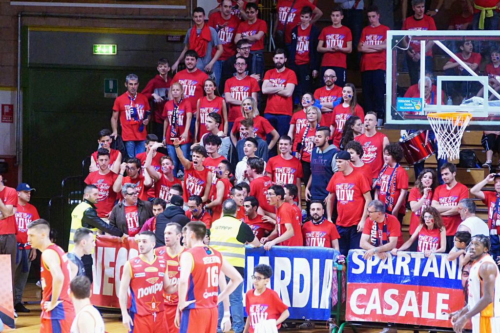 All'intervallo di metà partita la Novipiù insegue Udine 31-41