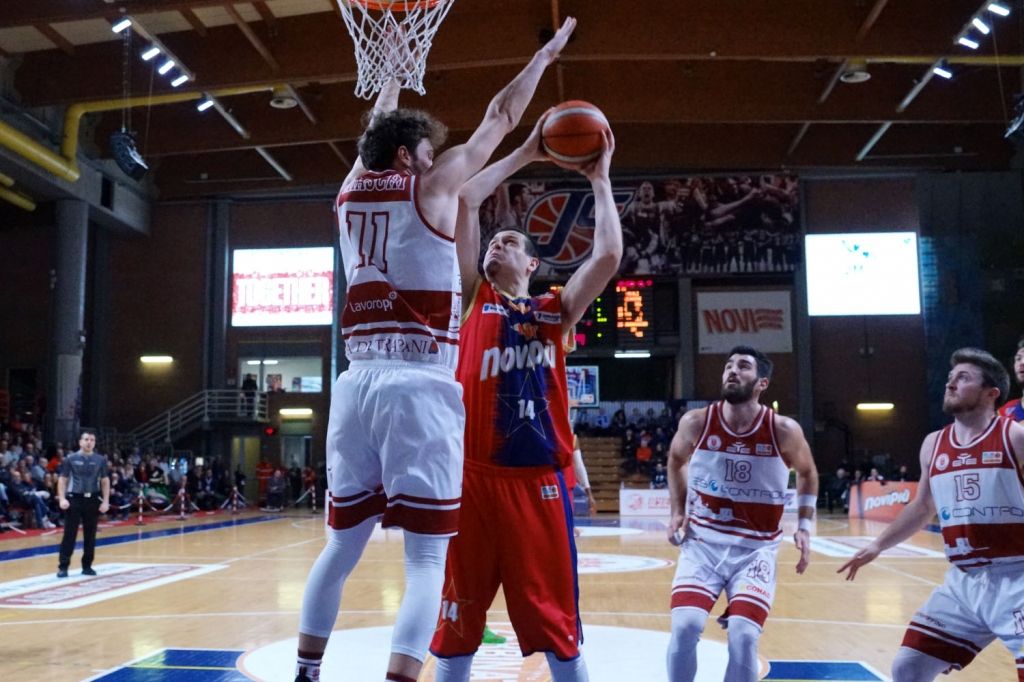 La Novipiù risolve la pratica Trapani: al PalaFerraris termina 96-75