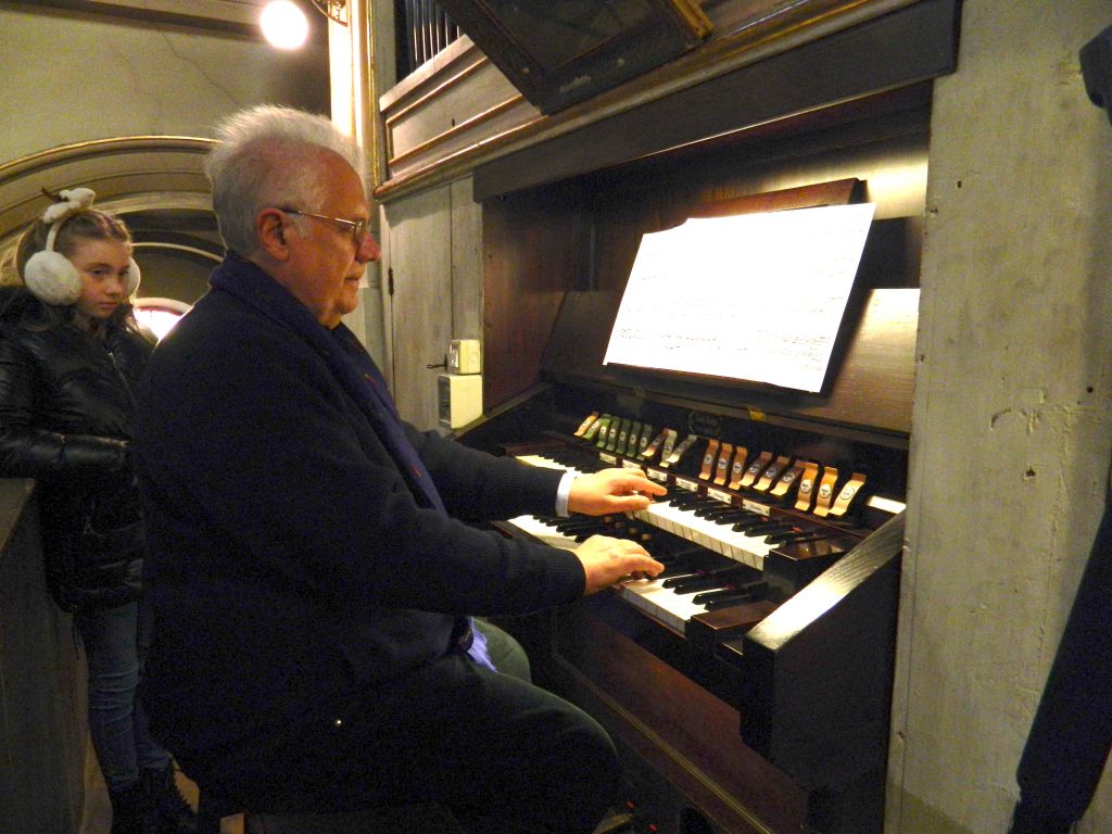 L'organista Stirone a Giarole
