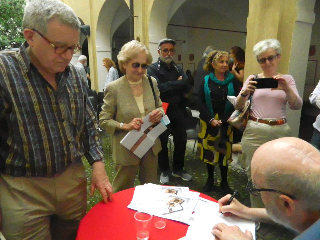 Il libro di Bruno Carmi in Sinagoga