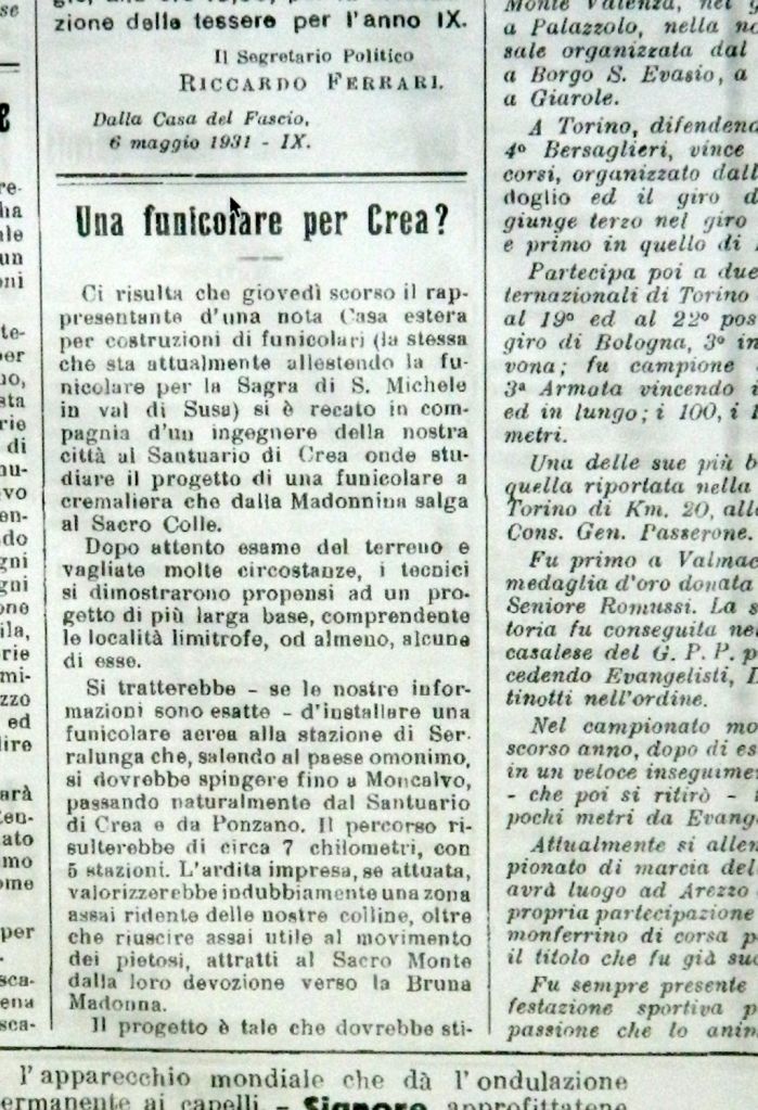 Crea, di Aldo Timossi (parte 2)