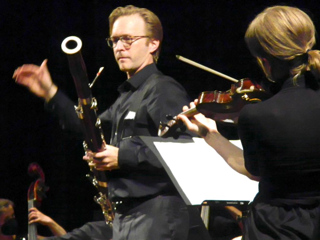 Christian Kunert, direttore e fagottista....