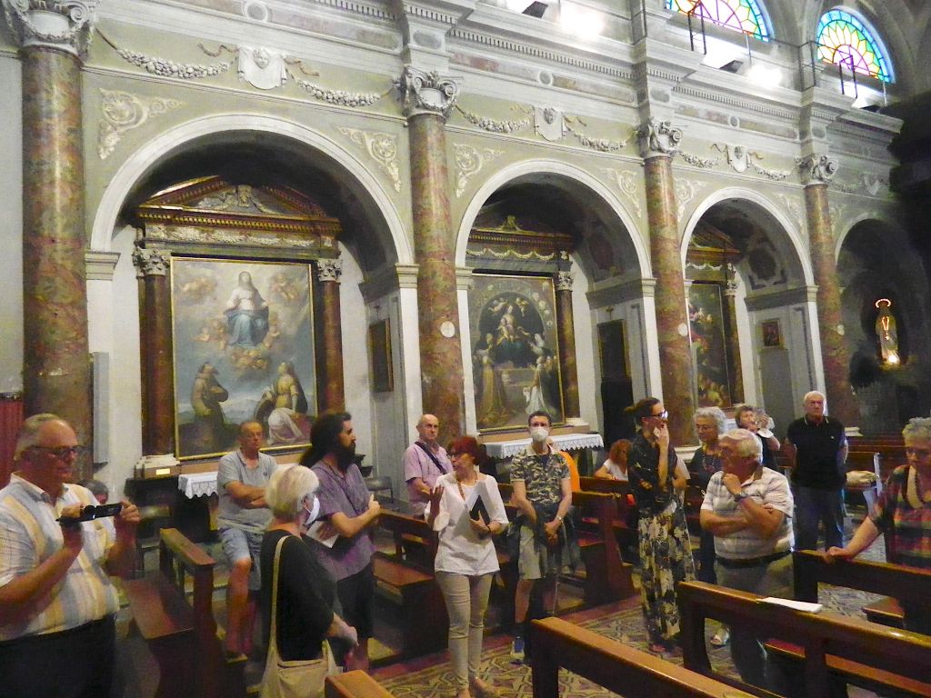 Diocesi, chiese e Rosario: Sala
