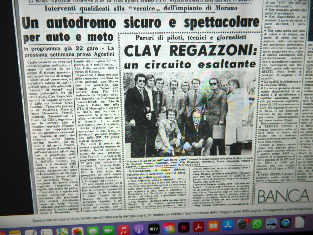 La storia dell'autodromo