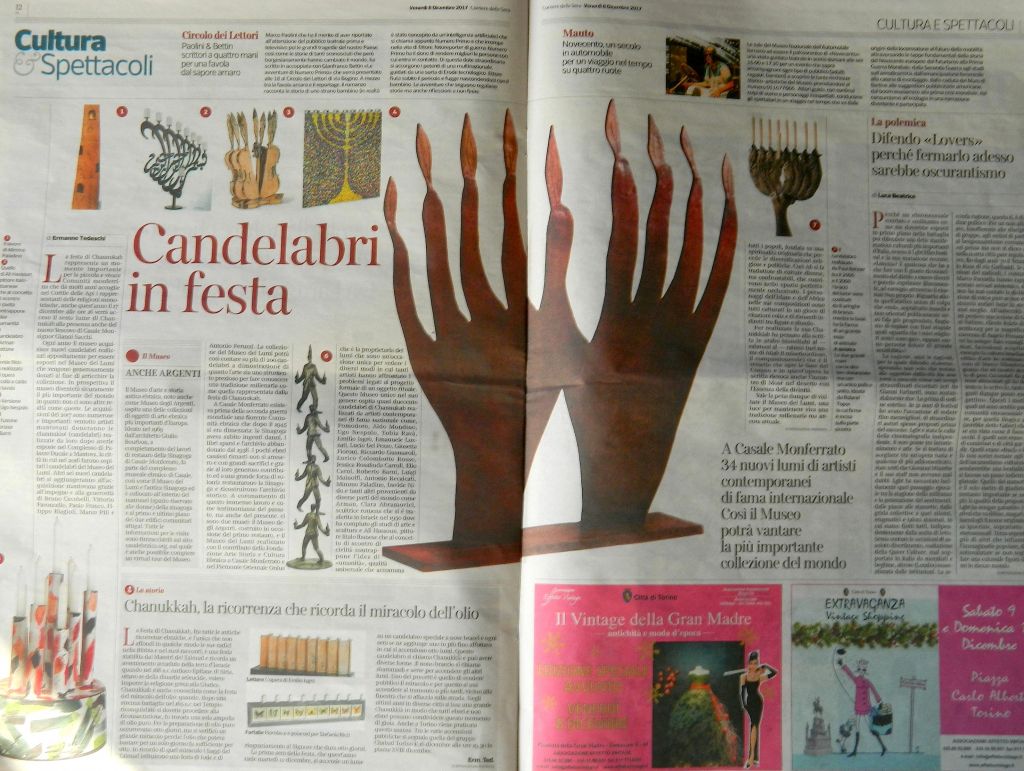 Festa delle lampade in Sinagoga